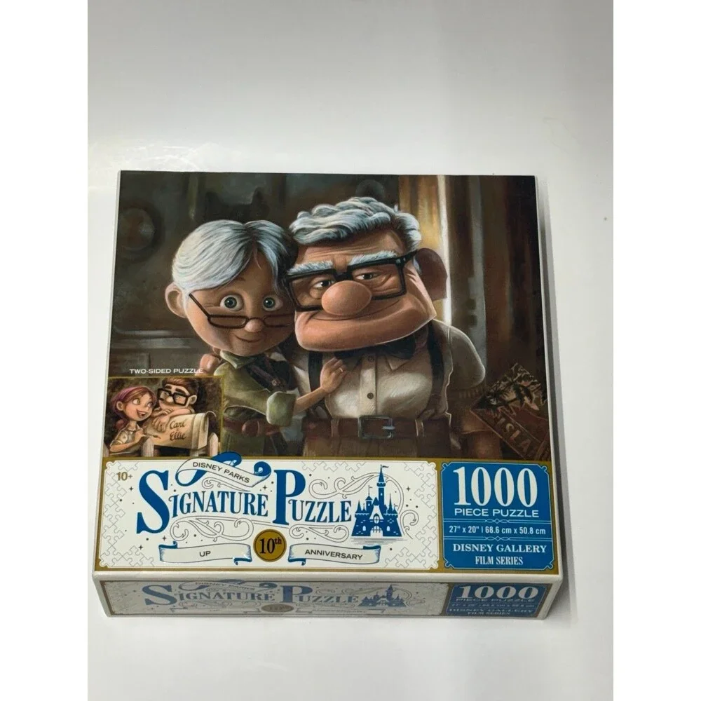 Disney Parks Signature Puzzle: UP 10th Anniversary 1000 Piece Two Sided, New